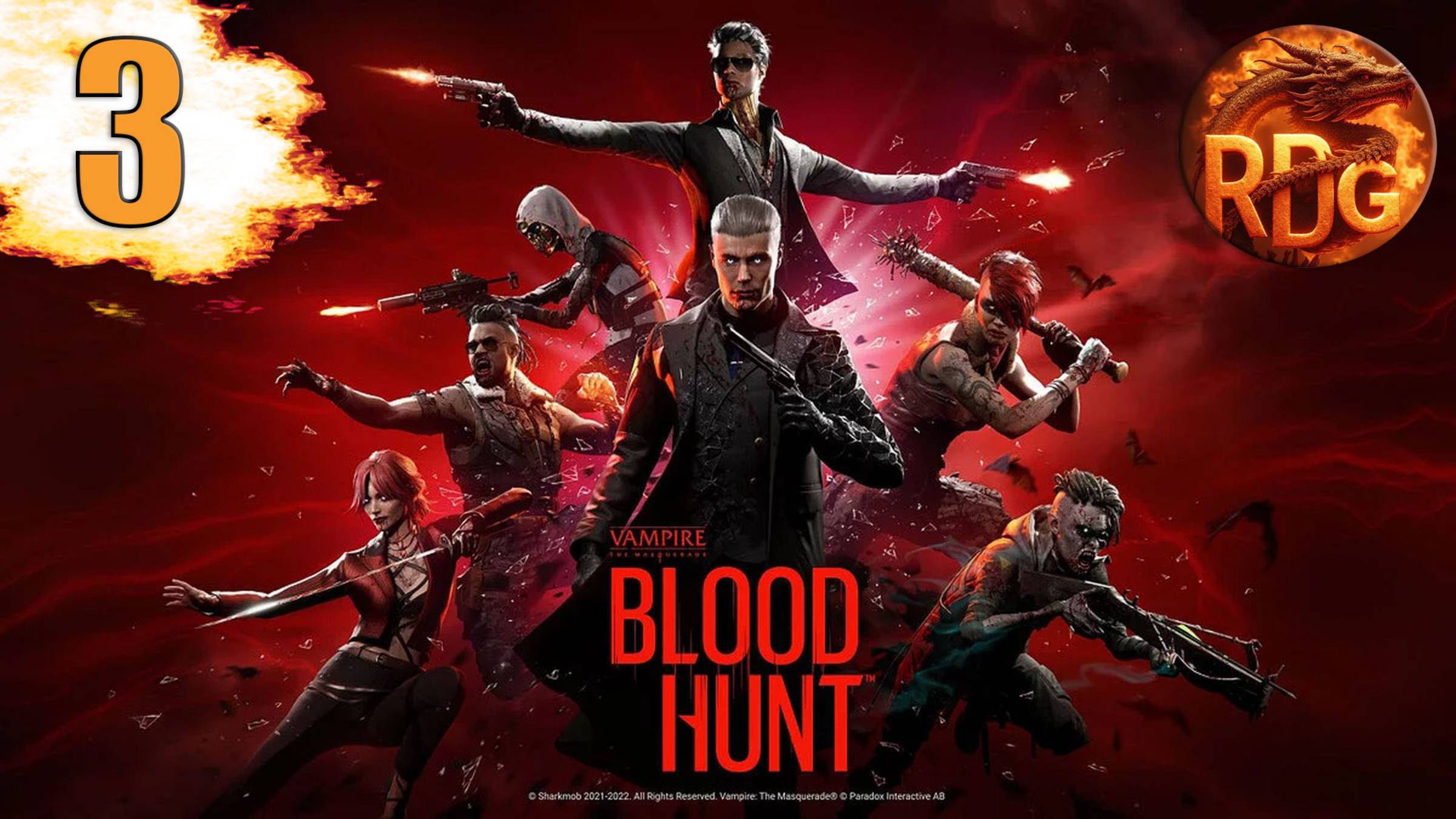 Vampire The Masquerade BloodHunt #3 смотреть онлайн