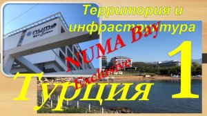 Обзор отеля NUMA Bay Exclusive hotel (Алания, Турция). Часть 1 - Территория и инфраструктура.