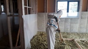 Монтаж насыпного утеплителя вручную базальтовый сыпучий утеплитель задувной