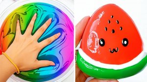 Слаймы, Игры со слаймами 🎨 Волшебная текстура!