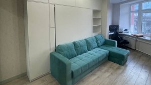 Шкаф-кровать трансформер с диваном