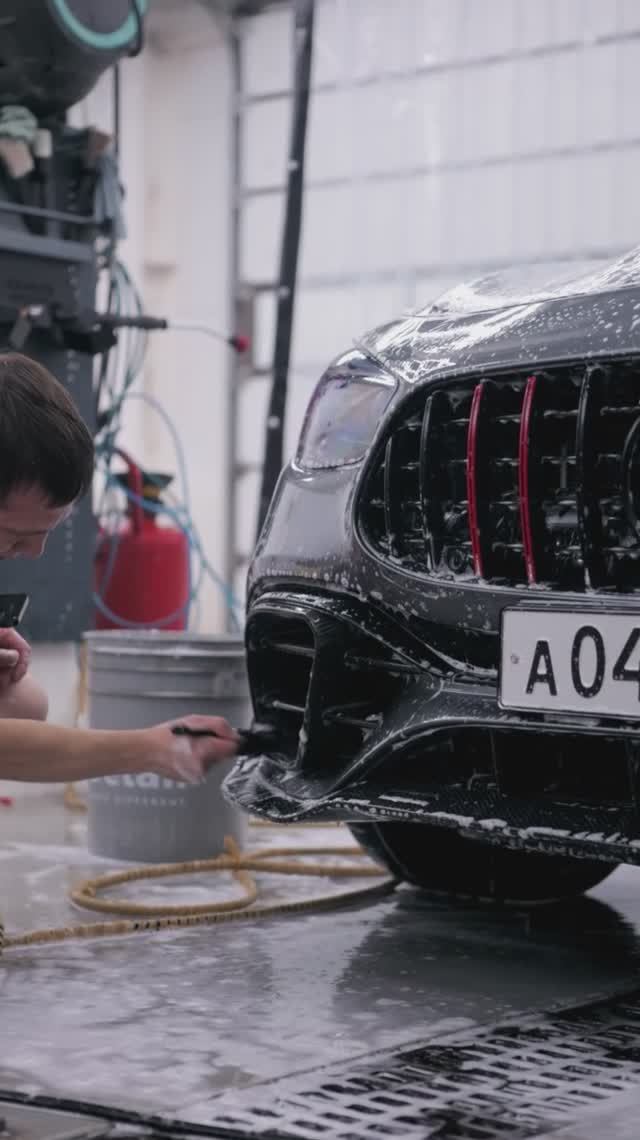 Детейлинг мойка Mercedes E63