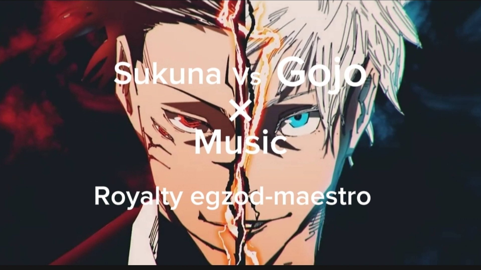 Gojo Vs Sukuna × Music Royalty Egzod-maestro(PVP JUJUTSU KAISEN)