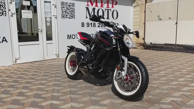 Mv Agusta Dragster 800 RR. Пробег 7 886 км. 2020г. +79182903333 смотреть онлайн