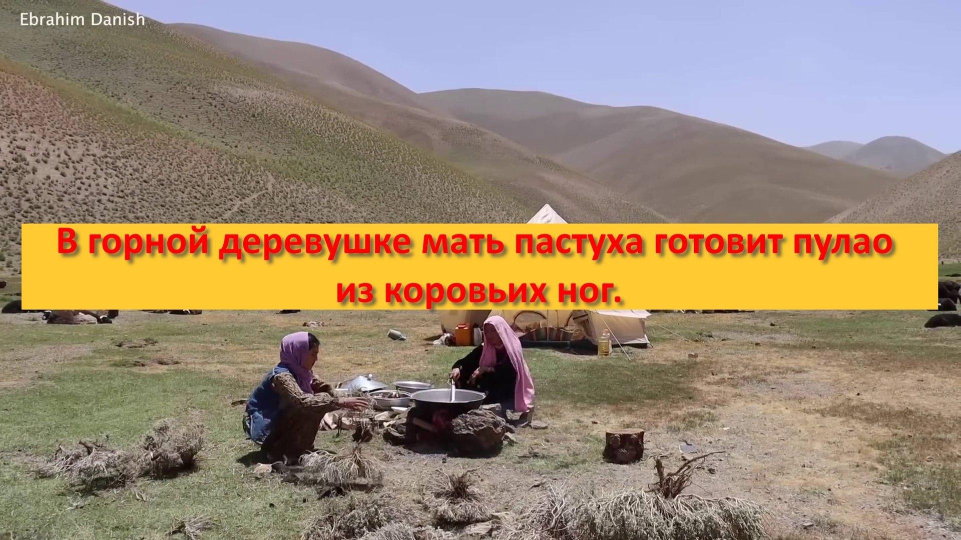 В горной деревушке мать пастуха готовит пулао из коровьих ног. смотреть онлайн