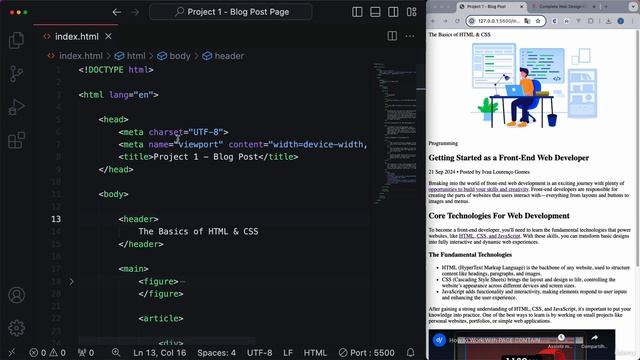 2. Styling with CSS смотреть онлайн