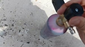 Проверка пеногенератора мойки высокого давления Huter W6.2500