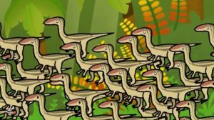 Проклятый остров динозавров анимация