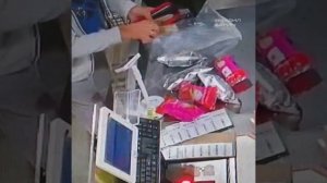 Банда бабушек обнесла супермаркет