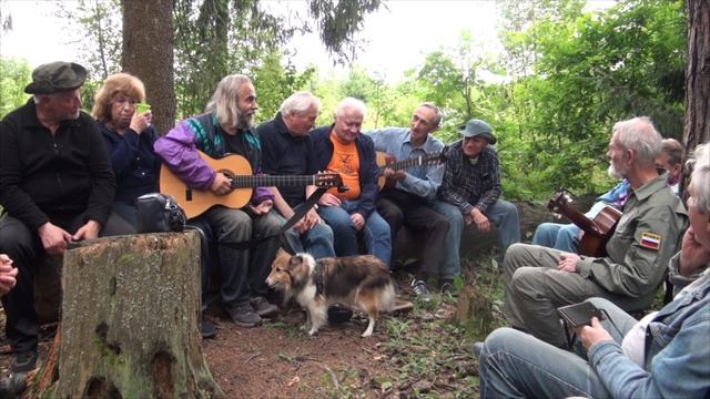 слет КСП и Хора МИФИ 2025 у  костр3