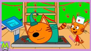 Три Кота Уроки Похудения для Котиков.Занимайся Спортом Вместе с Карамелькой.Мультик Игра