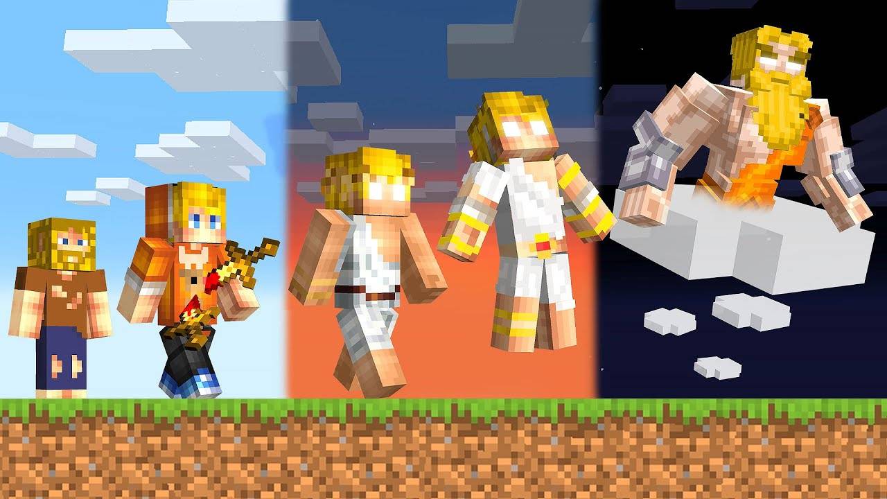 Я прожил 100 Дней за БОГА в Майнкрафт… смотреть онлайн