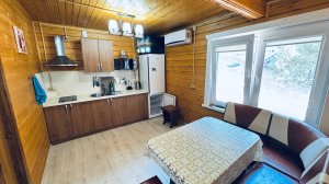 Семейные АПАРТАМЕНТЫ с ДВУМЯ СПАЛЬНЯМИ, собственной кухней и верандой в коттедже на 1-ом этаж №3