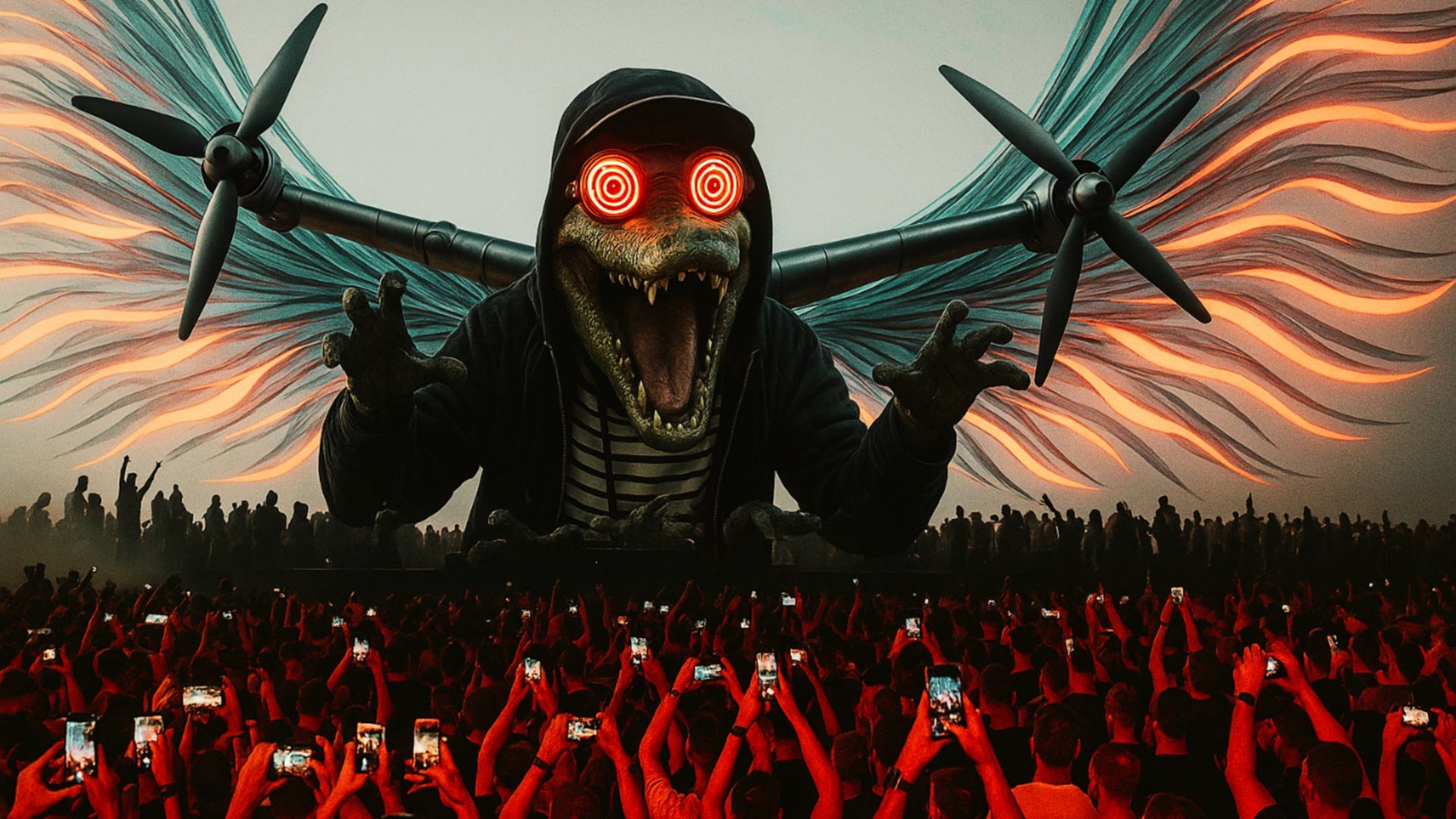 🔴 Tralalero Tralala Vs Bombardiro Crocodilo |Italian Brainrot Hard Techno Remix– OR3H1N & DJ Troll