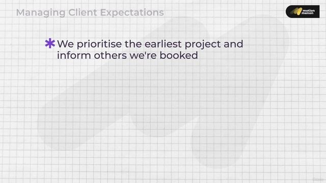 6.4 -Handling Overlapping Projects