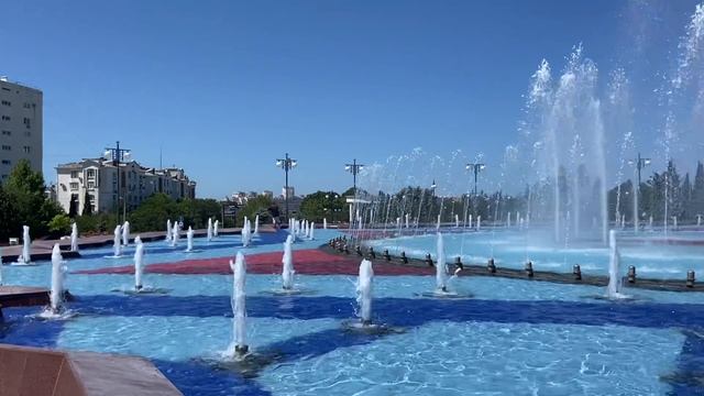 Фонтан парк Победы