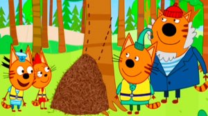 ТРИ КОТА - Развивающий мультик пазл