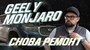 Geely Monjaro: очередная поломка