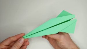 Как сделать самолётик из бумаги, который хорошо летит
