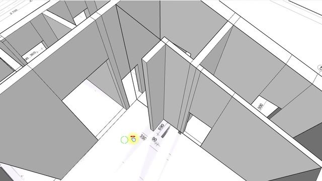 Показ исходной 3D-модели интерьеров частного дома в Раменском.
