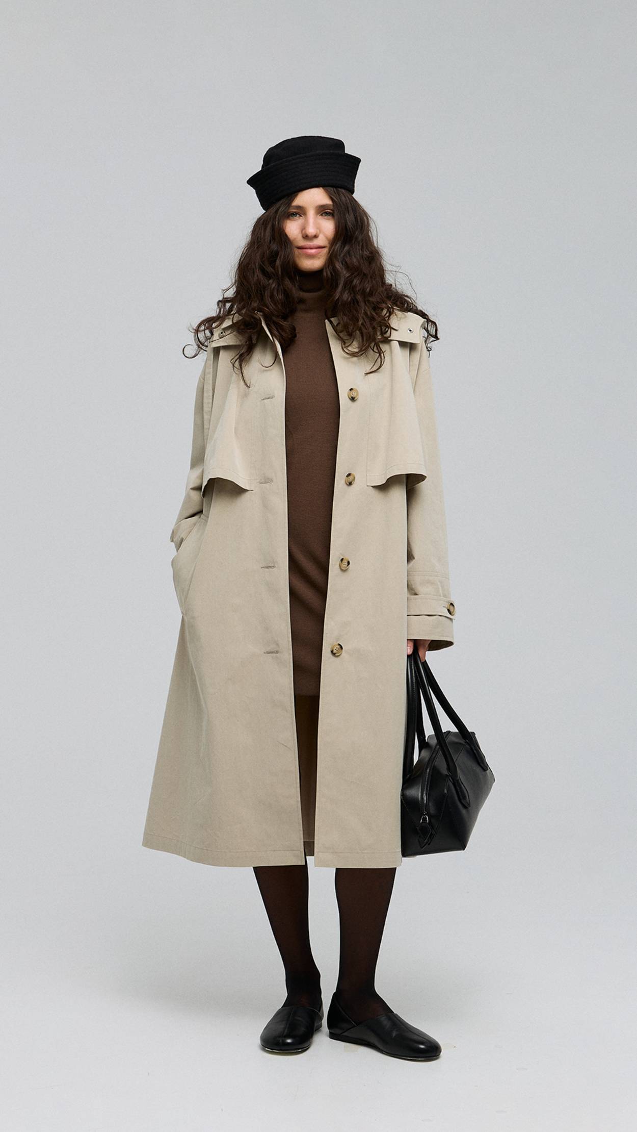 Плащ, выкройка №1110 смотреть онлайн