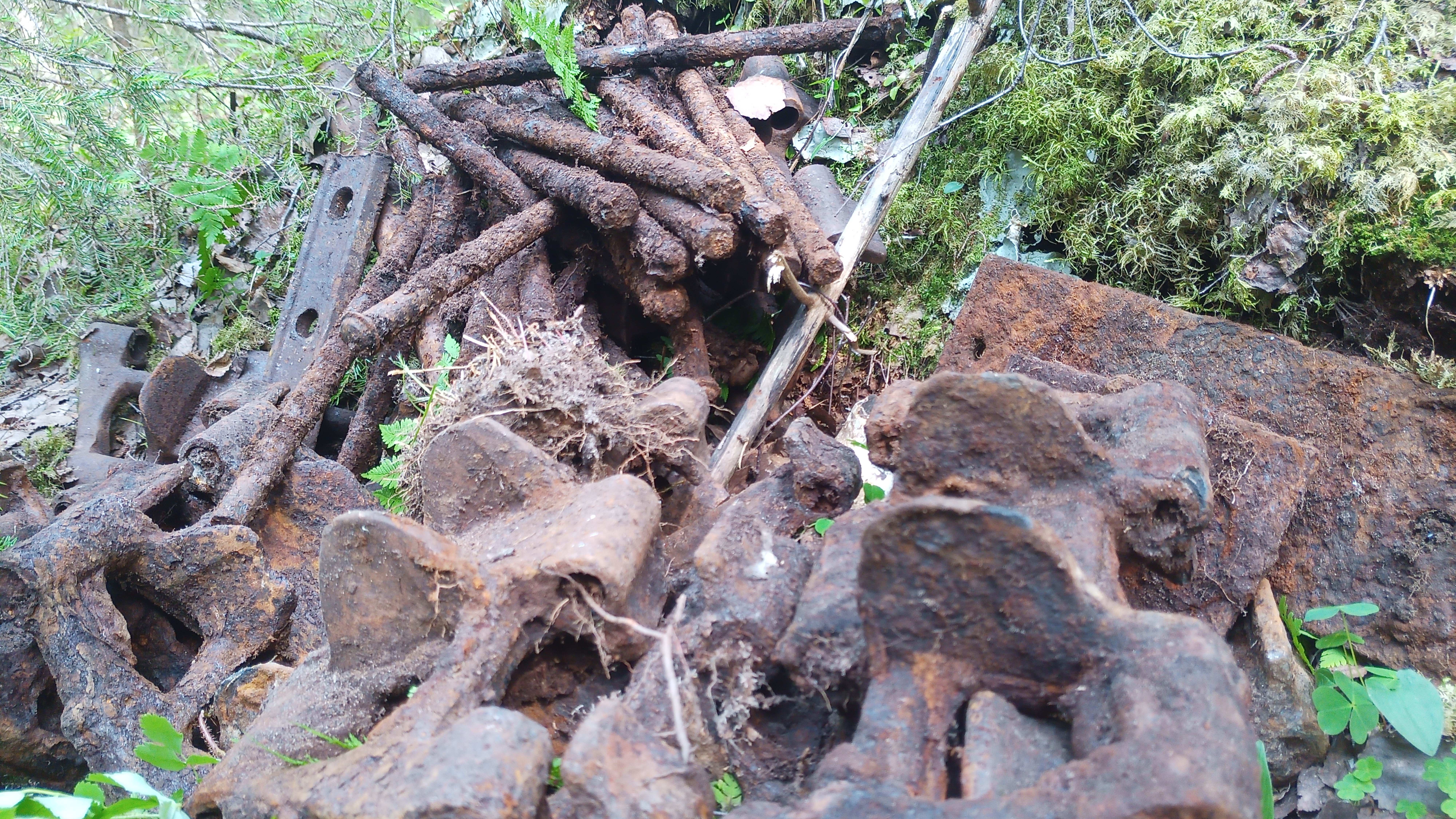 Отличная разведка старых усов !!! Нашел тракторную стоянку .