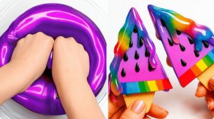 Слаймы, Игры со слаймами 🎨 Волшебная текстура!