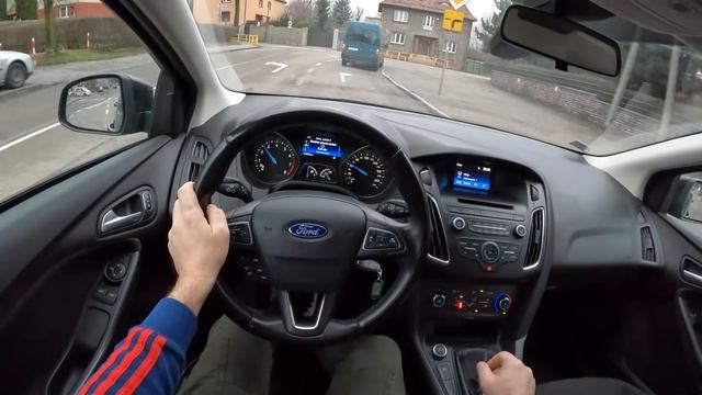 Ford Focus 2014 Mk3 [1.0 л. 125 л.с.] POV Test Drive смотреть онлайн