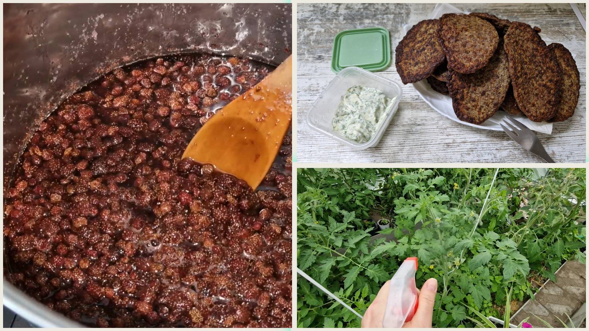 Сыро и холодно спасаю томаты в теплице. Заготовки. Жарю печеночники. смотреть онлайн