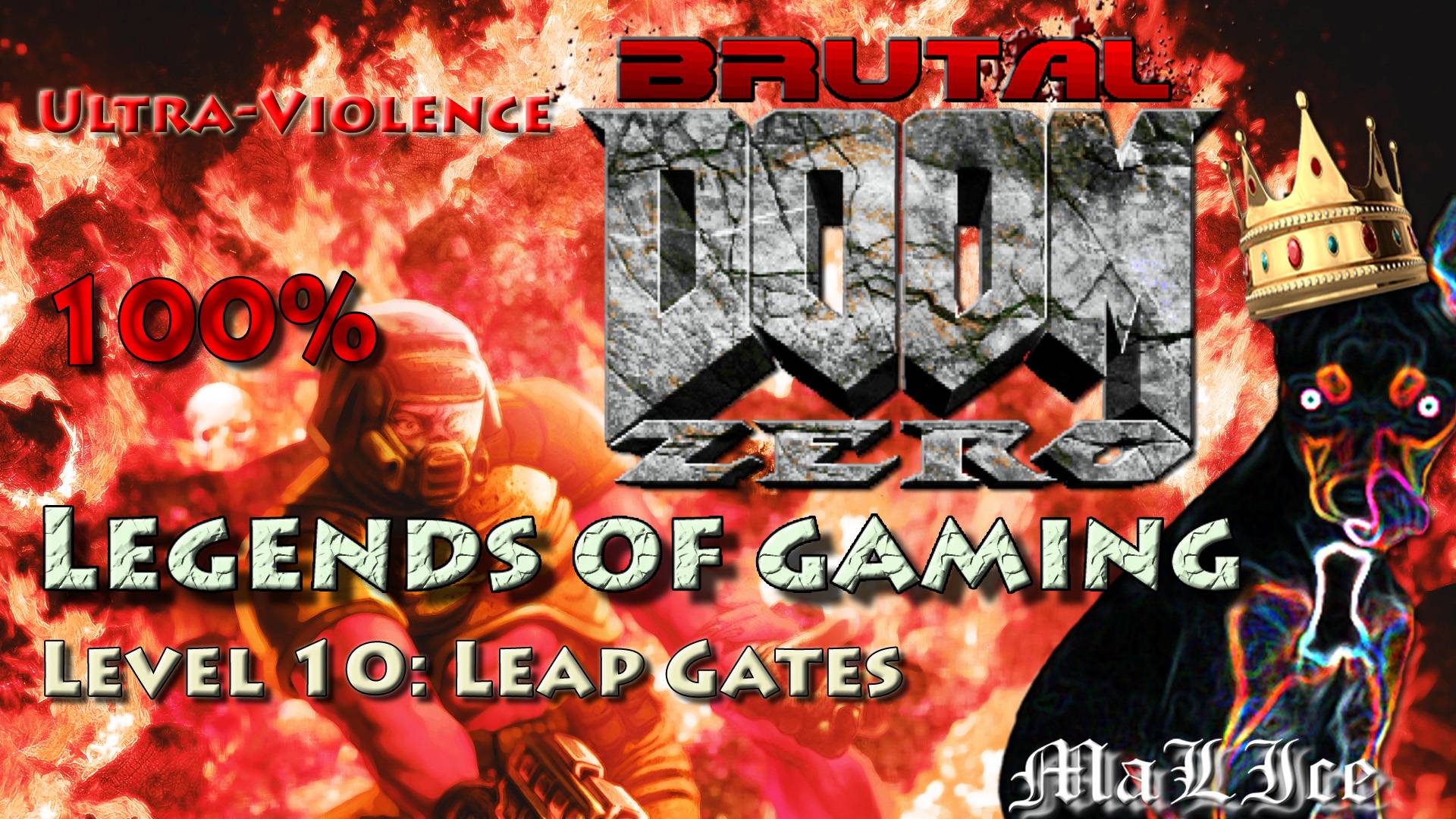 Brutal Doom Zero - Level 10: Leap Gates смотреть онлайн