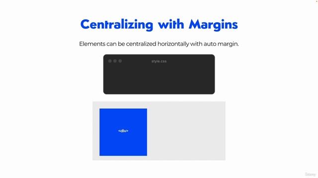 5. Centralizing Elements with Auto Margin смотреть онлайн