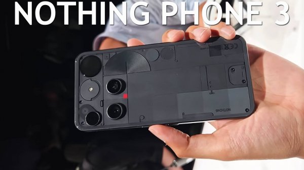 Nothing Phone 3 первый обзор на русском