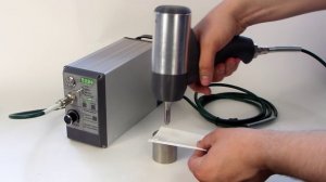 Ультразвуковой портативный аккумуляторный аппарат для сварки лент пометоудаления