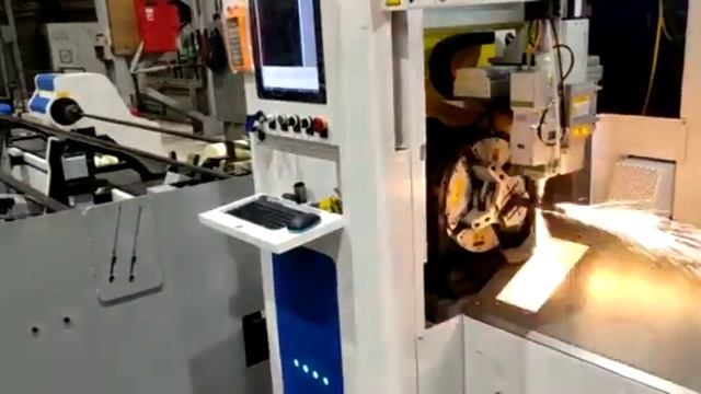 резка на двухпатронном лазере Weber 6012MN 1 кВт