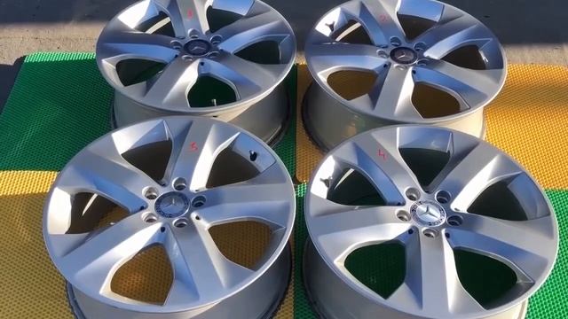 Диски Mercedes R19 5/112 (Made in U.S.) из Japan! смотреть онлайн