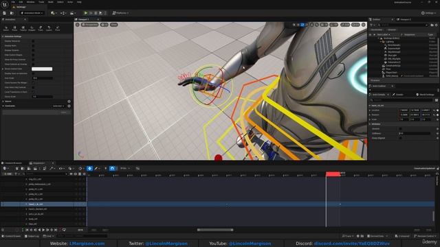 Animating in Unreal Engine. 3 -Gizmo Options смотреть онлайн