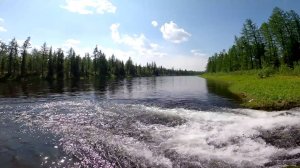 Горные реки. Рыбалка на спиннинг. Открытие походов на водомёте.