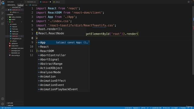 10. React Query - Install and Setup смотреть онлайн