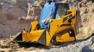 RDA -400 мини погрузчик. Обзор. Обкатка