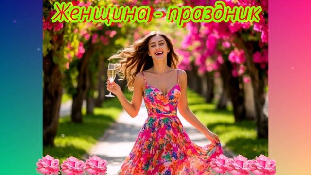 ОЧЕНЬ ИНТЕРЕСНАЯ, ЖИЗНЕННАЯ ПЕСНЯ - ЖЕНЩИНА - ПРАЗДНИК смотреть онлайн