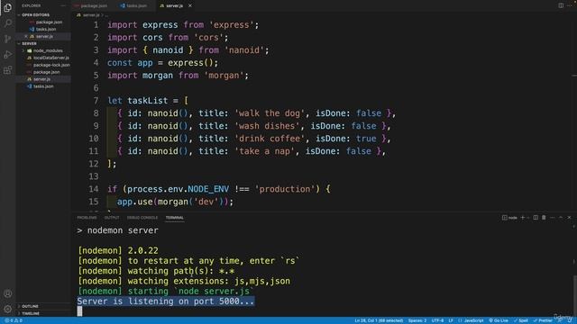 4. Server (Back-End) - Setup смотреть онлайн