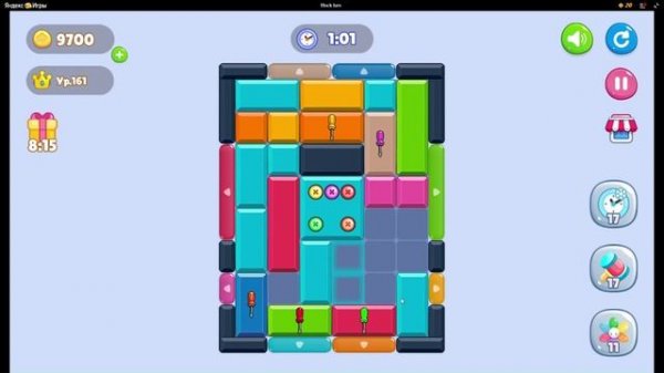 Block Jam или Color Block Jam прохождение Уровень 161