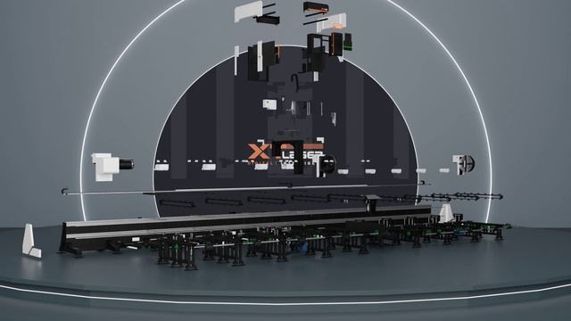 XTLASER-Трехпатронный труборезный станок-TX360 смотреть онлайн