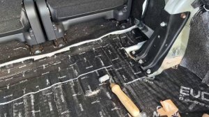 Mitsubishi Outlander 3 частичная шумоизоляция, своими руками!
