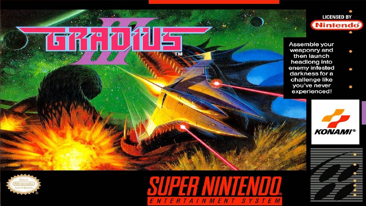 Gradius III (SNES) Полное прохождение смотреть онлайн