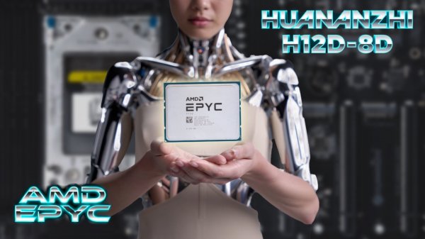 Тестирование HUANANZHI H12D-8D c процессорами EPYC 7F32 и 7F52