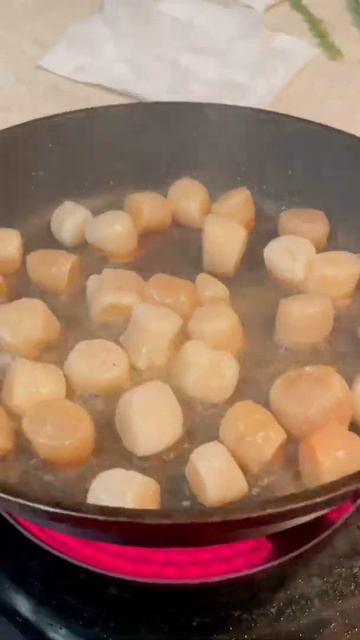 Морские гребешки Быстро и вкусно