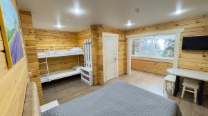 Семейный номер ЛЮКС с ВИДОМ на МОРЕ и КРОНЫ МОЖЖЕВЕЛЬНИКА №8