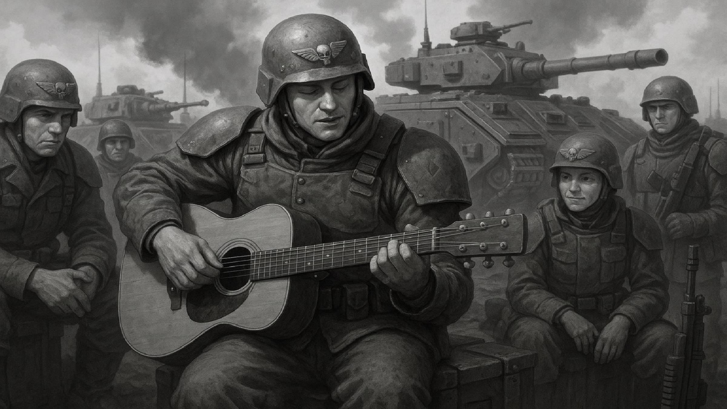 HMKids - Guards Song / Гвардейская песня (Suno AI Cover) Warhammer40000 в стиле @Plamenev смотреть онлайн
