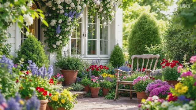 САДЫ США. ПРЕКРАСНЫЙ ПРОДУМАННЫЙ ДИЗАЙН ПРИУСАДЕБНОГО САДА. ИДЕИ ДЛЯ СОВЕРШЕННОГО САДА смотреть онлайн